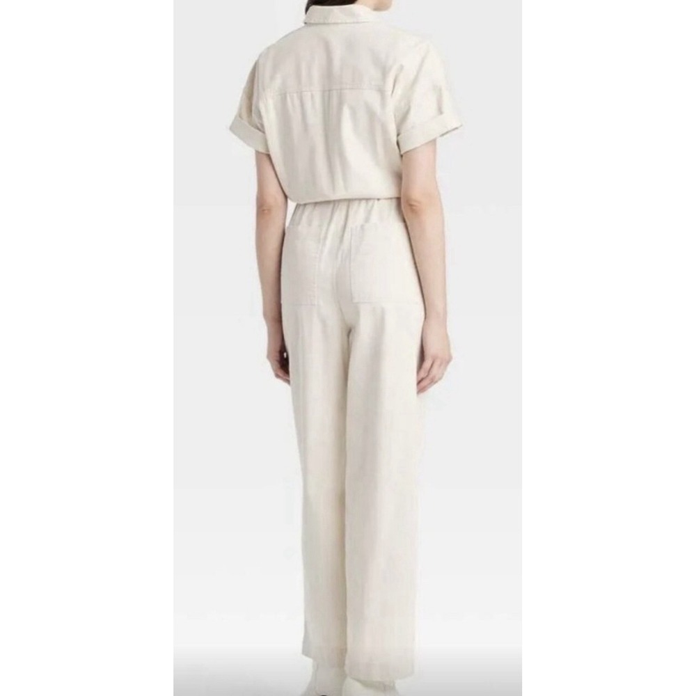 Universal Thread Women's Boiler-suit In Cream - Size 0 - Picture 6 of 6